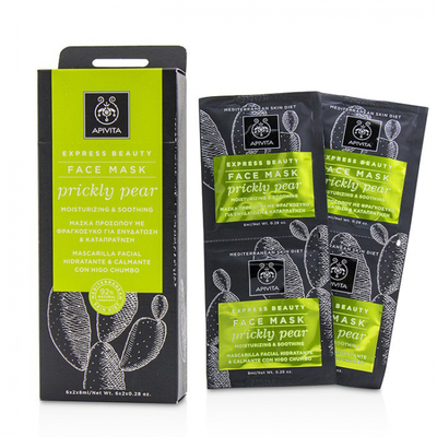 Apivita expess face mask prickly pear (2 pieces), , medium