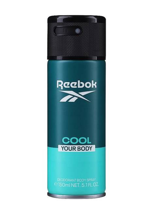 Reebok cool your body deodorant body spray men 150ml, , medium