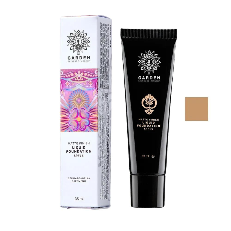 Garden | liquid foundation SPF15 no 08 earth | 35ml, , medium-null