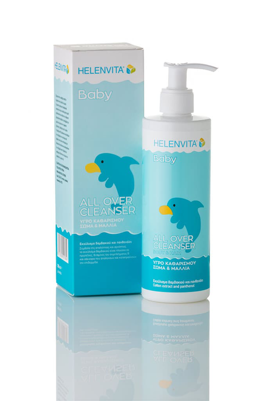 Helenvita | baby all over cleanser | &upsilon;&gamma;&rho;ό &kappa;&alpha;&theta;&alpha;&rho;&iota;&sigma;&mu;&omicron;ύ &gamma;&iota;&alpha; &mu;&alpha;&lambda;&lambda;&iota;ά &kappa;&alpha;&iota; &sigma;ώ&mu;&alpha; &gamma;&iota;&alpha;  &mu;&omega;&rho;ά | 300 ml, , medium-null