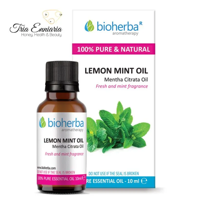 Peppermint citrate, pure essential oil, 10 ml, bioherba, , medium