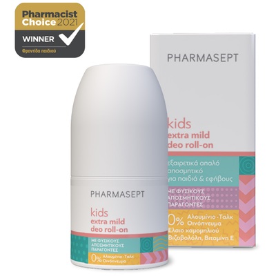 Pharmasept kids extra mild deo roll-on &alpha;&pi;&alpha;&lambda;ό &alpha;&pi;&omicron;&sigma;&mu;&eta;&tau;&iota;&kappa;ό &gamma;&iota;&alpha; &pi;&alpha;&iota;&delta;&iota;ά &kappa;&alpha;&iota; &epsilon;&phi;ή&beta;&omicron;&upsilon;&sigmaf; 50 ml, , medium