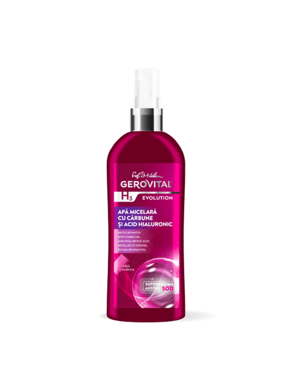Micellar water with charcoal and hyaluronic acid, , medium image number null