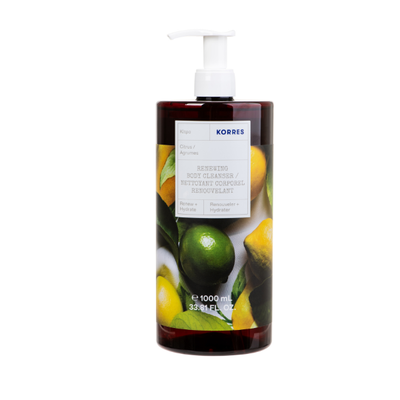 Korres citrus renewing body cleanser 1l, , medium
