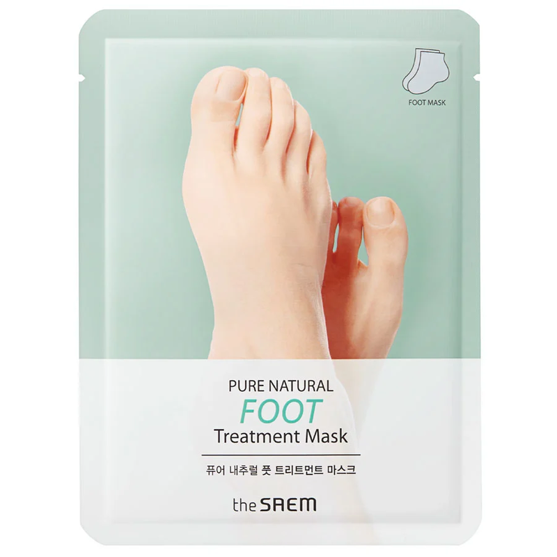Foot treatment mask pure natural, , medium image number null