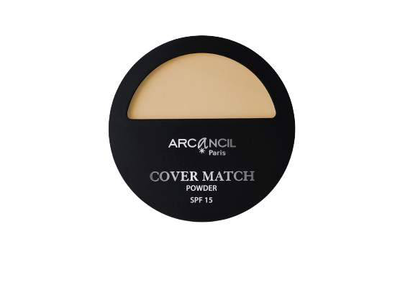 Arcancil poco cover matt matifying compact powder m beige ivoire no:410, , medium