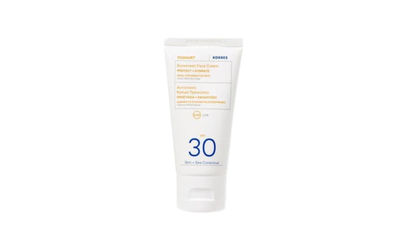 Korres yoghurt sunscreen face cream SPF30 50ml