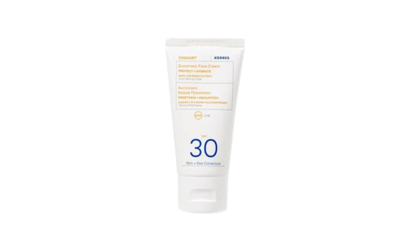 Korres yoghurt sunscreen face cream SPF30 50ml, , medium-null