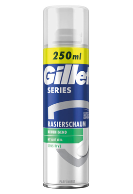 Gillette series foam sensitive skin with aloe vera 250ml