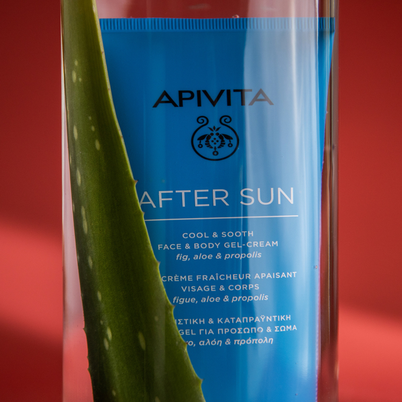 Apivita after sun cool & sooth face & body gel-cream-null