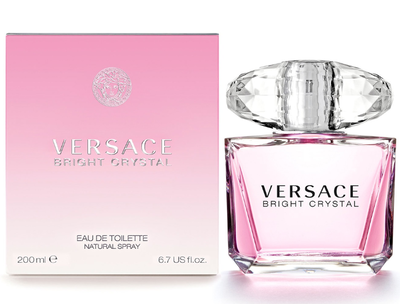 Versace bright crystal eau de toilette 200ml, , medium
