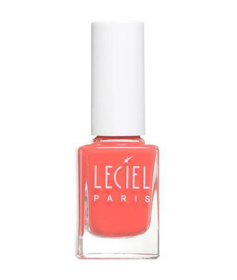 Leciel nail polish no 345 orange red x 11ml, , medium