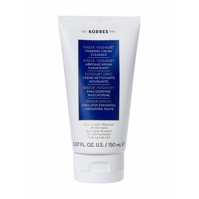 Korres clear glow cleansing foam cream 200ml