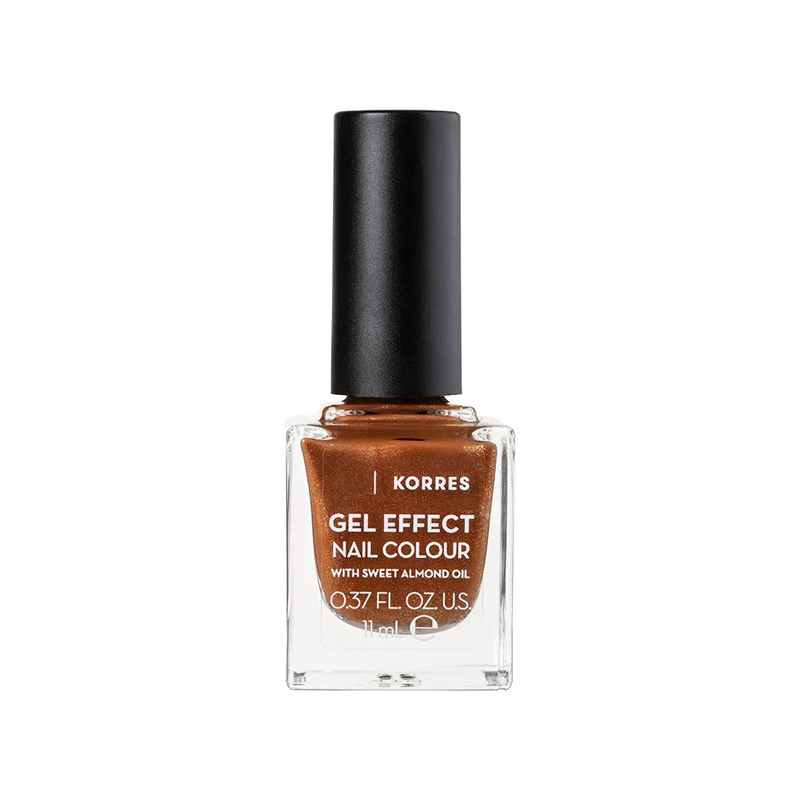 Korres gel effect nail polish colour aegean bronze 11ml no 66 *, , medium image number null