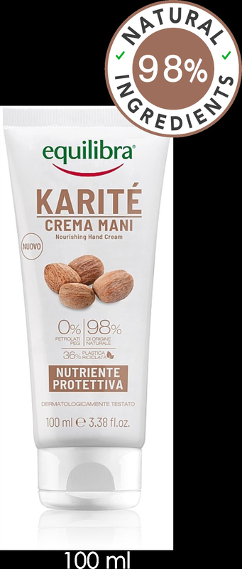 Equilibra karite shea butter hand cream 100ml image number null