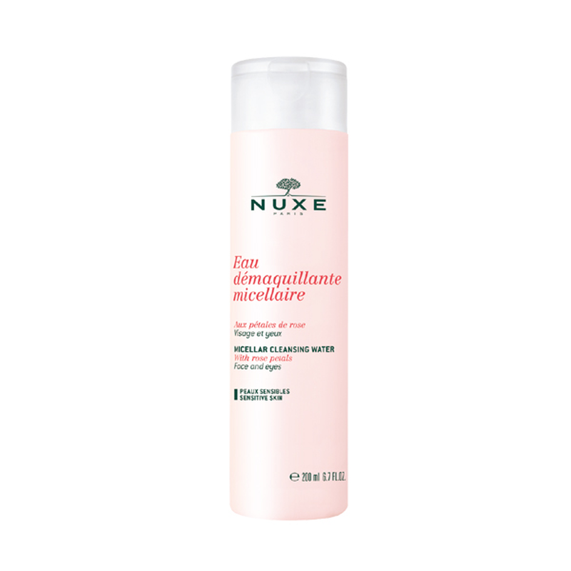 Nuxe eau demaquillante micellaire micellar cleansing water face & eyes sensitive skin 200ml-null