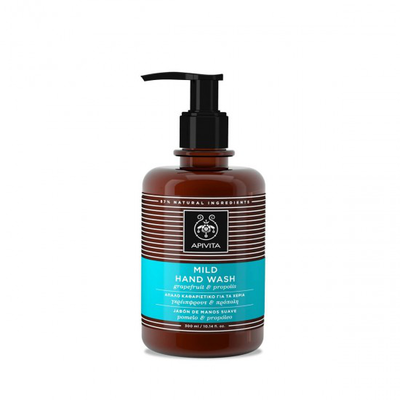 Apivita hand wash grapefruit & propolis x 300ml, , medium