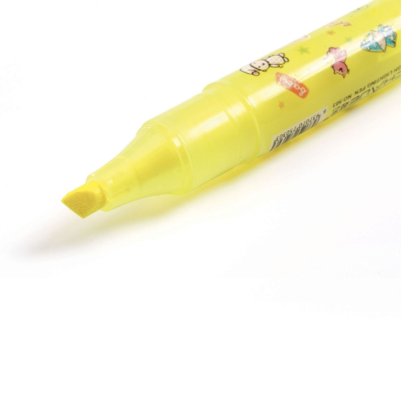 6 neon gel fluo highlighters, , medium-null