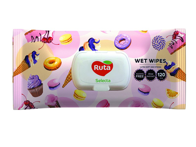 Ruta wet wipes all purpose 120 pieces, , medium