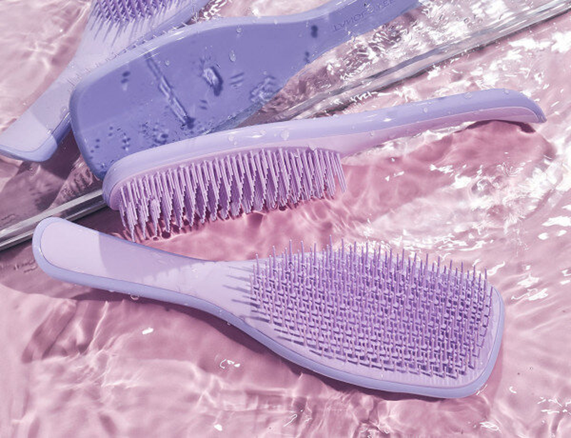 Tangled teezer detangling- lilac/lilac, hair brush, , medium-null