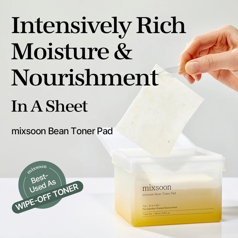 Product image: Mixsoon bean toner pad (70ea) 280ml, , medium-null