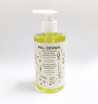 Palderma face&body liquid soap 300ml, , medium