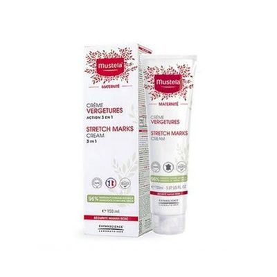 Mustela anti-stretch marks cream 3 in 1 150ml, , medium