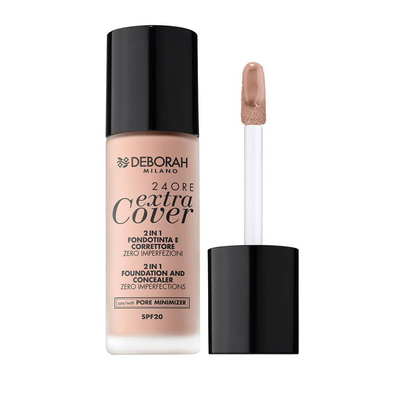 Deborah 24ore extra cover foundation, , medium