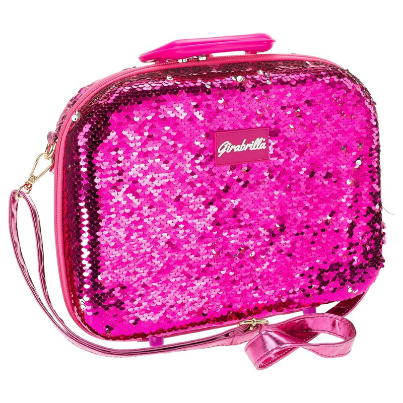 Product image: Girabrilla λαμπερό νεσεσέρ μακιγιάζ με παγιέτες & fashion περιεχόμενο magenta/silver, , medium-null