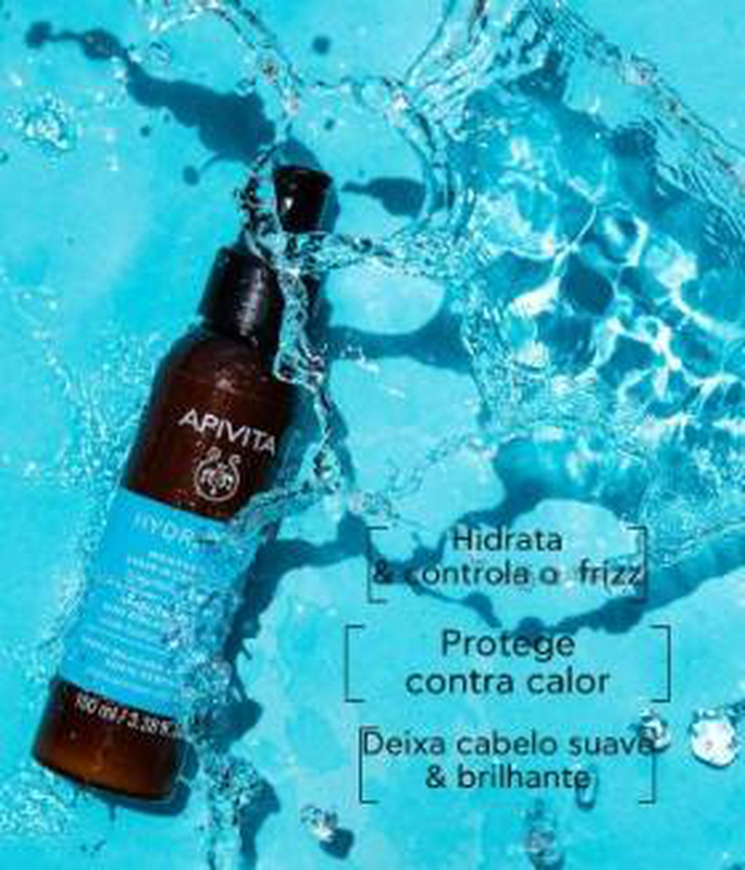 Apivita hydration moisturising leave in conditioner hyaluronic acid and aloe 100 ml image number null