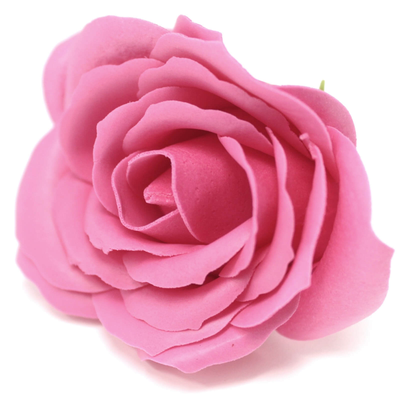 Soap flower lrg rose rose, , medium