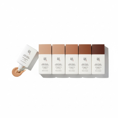 Daily tinted fluid sunscreen, , medium
