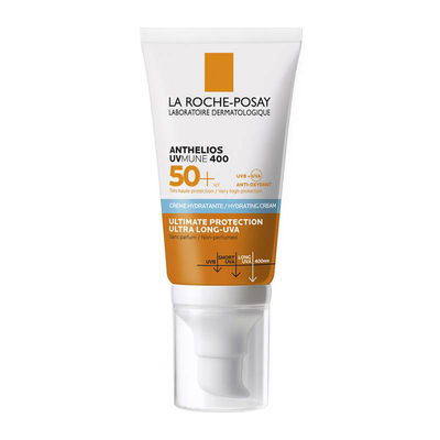 La roche posay anthelios uvmune 400 SPF50+ hydrating cream fragrance free 50ml, , medium