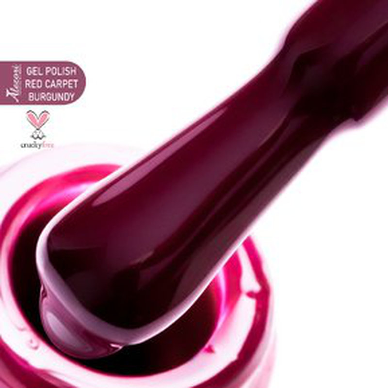 Gel polish red carpet burgundy 15ml., , medium image number null