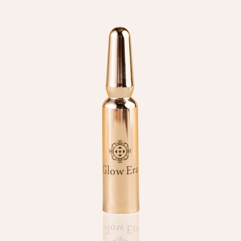 Product image: Αμπούλες προσώπου glow era για ανάπλαση με έκκριμα σαλιγκαριού helix aspersa, φυσική σύνθεση 99%, set 14 x1,5ml-null
