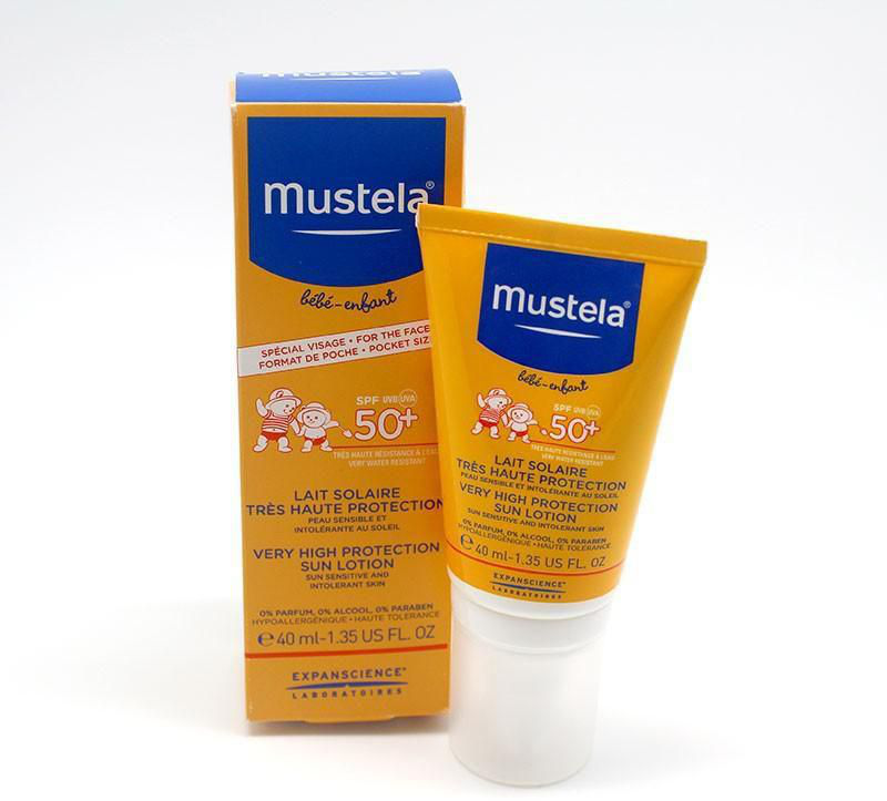 Mustela baby - infant SPF50+, face 40ml sun lotion-null