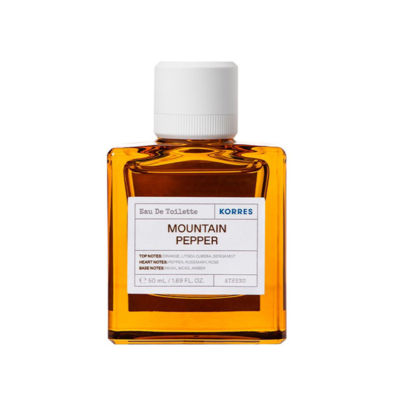 Korres mountain pepper eau de toilette &gamma;&iota;&alpha; &tau;o&nu; ά&nu;&delta;&rho;&alpha; 50ml-null
