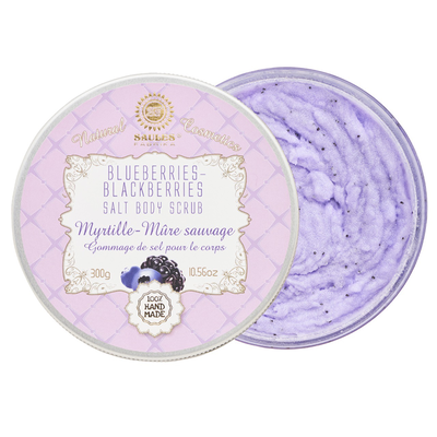 Body scrub salt blueberries-blackberries, , medium