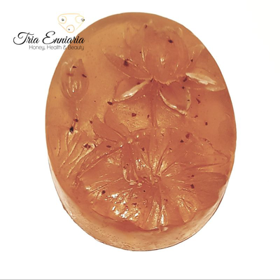 Vanilla and green tea, handmade glycerin soap, 60 g, bioherba