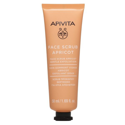 Apivita face scrub apricot 50ml, , medium