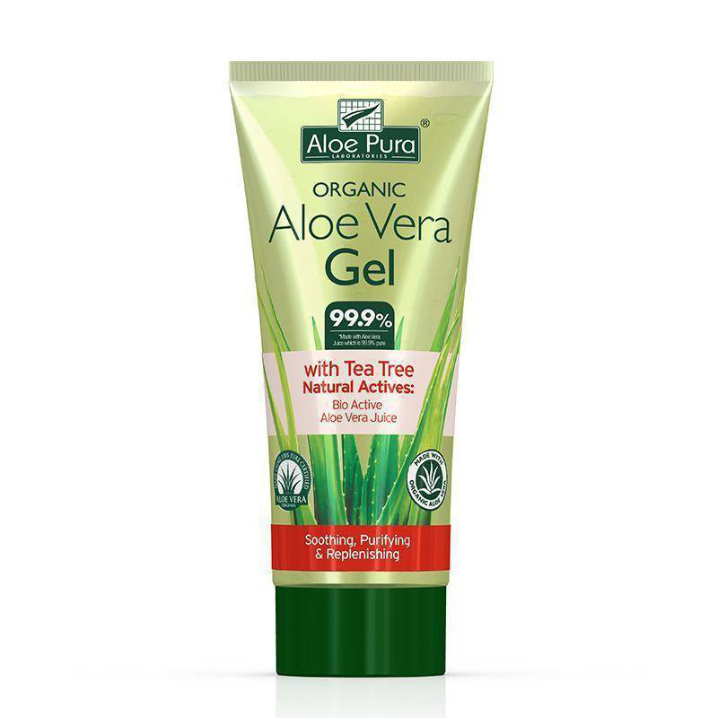 Aloe pura organic aloe vera gel with tea tree 200ml-null