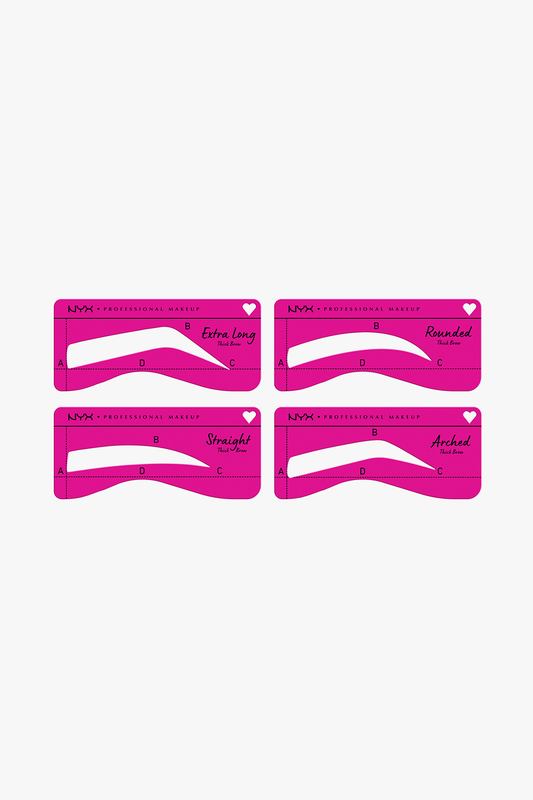 Zero to brow stencil for thick brows, , medium image number null