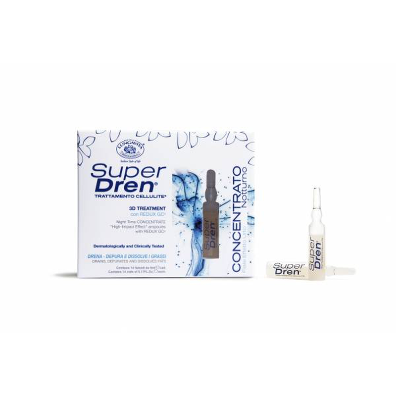 Product image: Bottega di lungavita superdren cellulite night time concentrate vials 14pieces, , medium-null