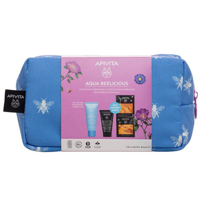 Apivita aqua beelicious rich set, , medium
