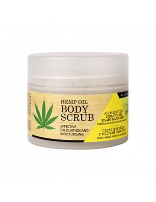 Decosta hemp oil body scrub 200ml, , medium