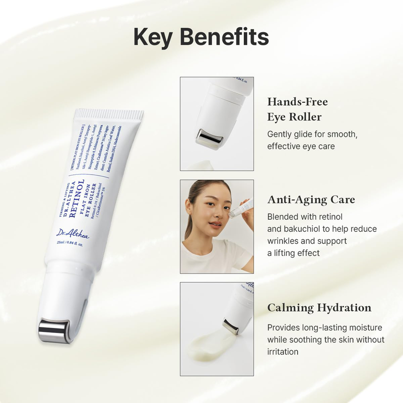 Dr. Althea  retinol flat iron eye roller-null