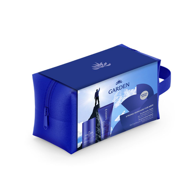 Garden men strong skincare face serum+antiwrinkle cream, , medium