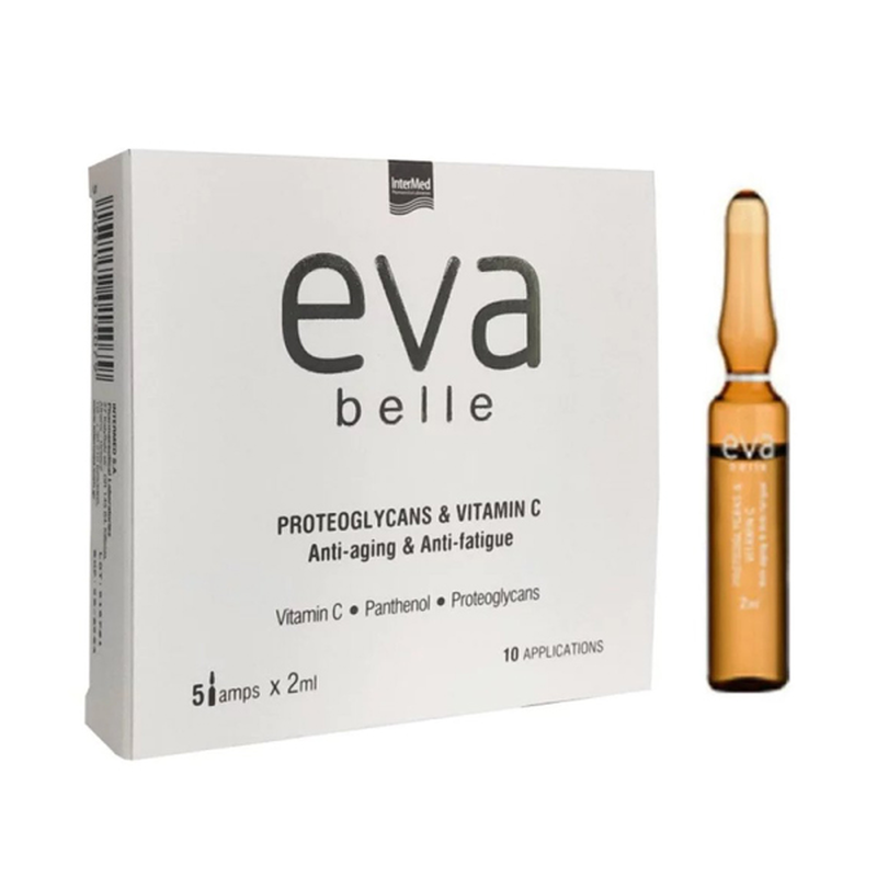 Eva belle proteoglycans & vitamin c &alpha;&mu;&pi;&omicron;ύ&lambda;&epsilon;&sigmaf; 5 x 2 ml-null