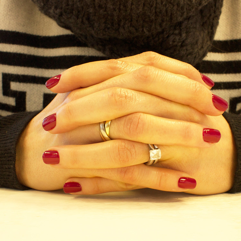 Product image: No.74 real red nail polish, , medium-null