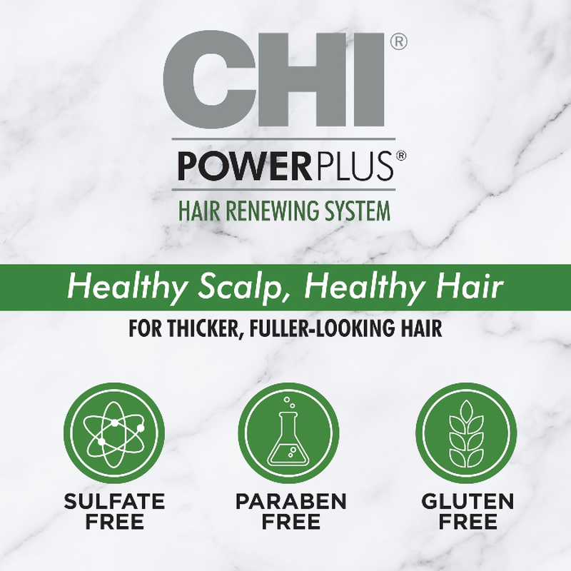 Product image: Chi powerplus starter kit with shampoo, conditioner and scalp treatment, , medium-null